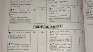 History and Political science new paper pattern 2020 by top paper pattern