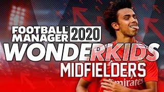 FOOTBALL MANAGER 2020 BEST WONDERKIDS - MIDFIELDERS | #FM20 Gameplay