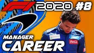 F1 2020 McLaren Manager Career - NORRIS TO LEAVE THE TEAM?!! #8