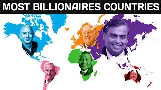 Top 10 Countries With The Most Billionaires 2020