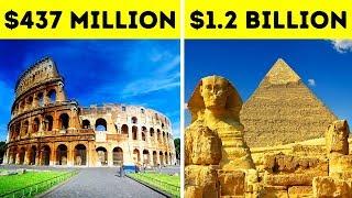 How Much It Would Cost to Build Famous Landmarks Today