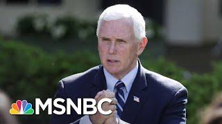 Pence Staffer Tests Positive For Coronavirus | Craig Melvin | MSNBC