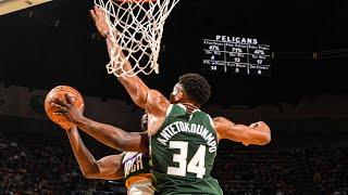 Top 10 Blocks Of 2019-20 | Milwaukee Bucks | Giannis Antetokounmpo, Brook Lopez & More