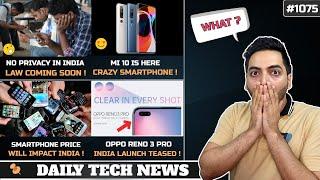 India Social Media No Privacy Law,Mi 10 Launched,MWC 2020 Canceled,Smartphone Price Hike India #1075