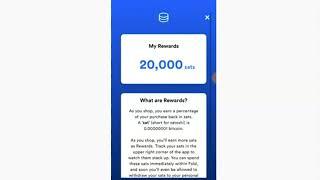 Earn Bitcoin with Fold app.