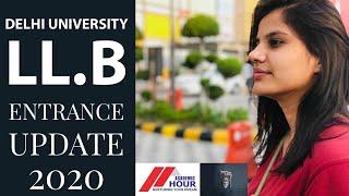 DU LLB 2020 | All About DU LLB | law entrance exam | delhi university law