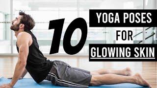 10 BEST Yoga Asanas For Healthy & Glowing Skin (Men & Women) | Look Younger & Healthy!