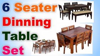 Top 7 Best 6 Seater Dinning Table Set in India 2020 with Price