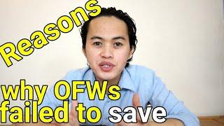 5 Reasons Why OFWs Failed to Save Money Abroad - Mga Rason Bakit Walang Ipon