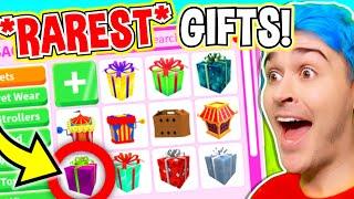 UNBOXING The 10 *RAREST* GIFTS In Adopt Me HISTORY!! Opening *EXPENSIVE* PRESENTS In Roblox Adopt Me