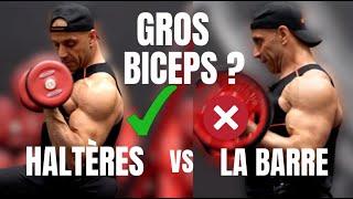 STOP Les Curls avec la Barre! ( Les Haltères sont le secret) GROS BICEPS !