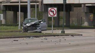 Manhunt underway after University of New Orleans student carjacked, police officer fired at