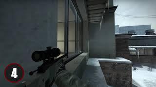 Top 10 Tricks on OFFICE ★ CS GO