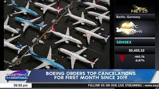 Boeing orders top cancelations for first month since 2019