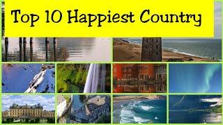 Top 10 Happiest countries in the world | #Shorts #Short