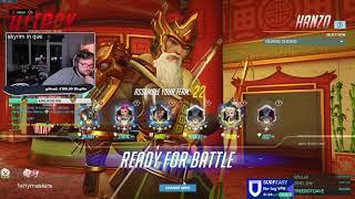 ARRGE HANZO - ROAD TOP GM! [ OVERWATCH SEASON 19 TOP 500 ]