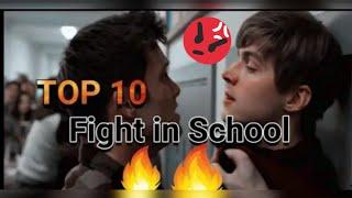 Top 10 School fight scenes in movies Part#1 Hollywood Movies Fight scenes Hollywood Movies status