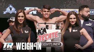 Navarrete vs Horta: Weigh-In Archive