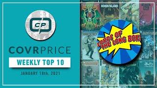 CovrPrice Top 10 Hot Comic Books Sold week ending January 17th 2021!