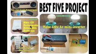 Top 5 Electronics Projects (DIY)