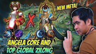 CHOOX TV GINAWANG CORE SI ANGELA KASAMA ANG TOP GLOBAL ZILONG PERFECT COMBO (LAPTRIP)