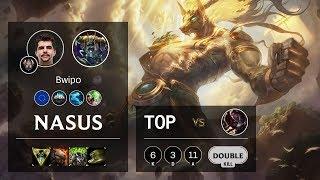 Nasus Top vs Darius - EUW Challenger Patch 10.5