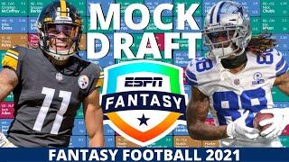 2021 Fantasy Football Mock Draft - PPR - 10 Team