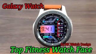 Top Galaxy Watch Active 2/Galaxy watch/Gear S3 Digital Fitness Watch Face