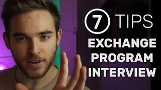 Top 7 Exchange Program Interview Tips | Study Abroad, CBYX, Rotary, etc