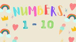 Learn numbers for kids - Number counting to 10 - Top 10 counting for toddlers