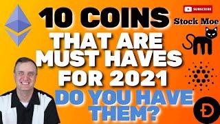 Top 10 Best Crypto To Buy Now For 2021 | Best Cryptocurrency To Invest 2021 | Top Altcoins