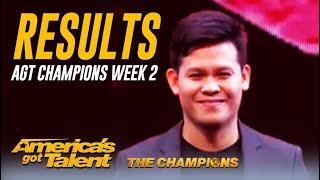 RESULTS: @America's Got Talent Champions Week 2 - Did Your Fave Make It?