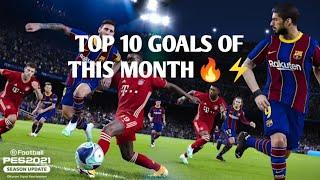 TOP 10 GOALS OF THIS MONTH |ROAD TO 1 K