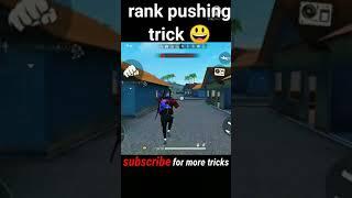 Solo Rank Push Tips And Tricks In Free Fire ❤️||Strategy #shorts