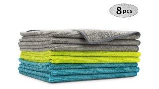 Microfiber Cleaning Cloths Softer Highly Absorbent, Lint Free Streak Free