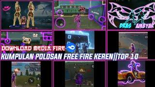 Kumpulan Polosan keren free fire efek line art||TOP 10