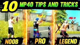 Top 10 MP40 Trips and Triks // head shot tricks 101%Working