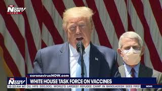 VACCINES ARE COMING: President Trump Says By End Of Year Could Happen