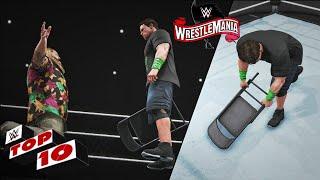 WWE 2K20 - Wrestlemania 36 (Night 2) Top 10 Moments!!!