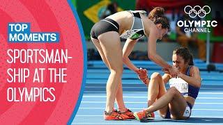 Top 10 of the best Sportsmanship Moments at the Olympics ever! | Top Moments