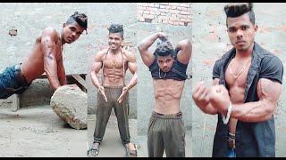 Desi Bodybuilder || Desi GYM Workout || hard workout || By kanhaiya hardik