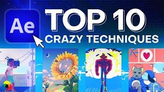 Top 10 Crazy After Effects Techniques #9 - Dope Creators