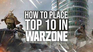 *NEW* How to place top 10 in WARZONE without using a loadout!