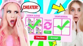 I CAUGHT My Best Friend CHEATING In A Legendary ONLY TRADING CHALLENGE... Roblox Adopt Me Trading