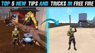 TOP 5 AMAZING TIPS AND TRICKS FOR FREE FIRE | RAMPAGE : NEW DAWN