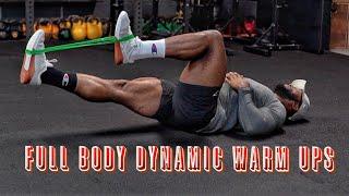 FULL BODY DYNAMIC WARM UP EXERCISES | ALL fitness Levels (Beginners and Advanced)