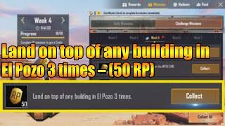 Land On Top Of Any Building In El Pozo 3 Times In 1-Minute MONIKA