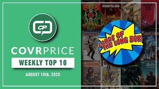 CovrPrice Top 10 Hot Comic Books Sold week ending August 9th