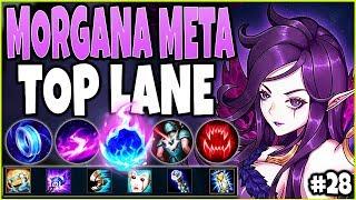 Total Mordekaiser COUNTER! LoL Meta Morgana Season 10 Build Guide #28! Top Lane Morgana s10 Gameplay