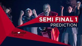 Eurovision 2021 - Semi Final 1 - Prediction